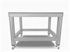 R-TM-4735-1-20 - 1/4-20 plate metrology fixturing table, frame 47.24 in x 35.43 in, table only