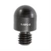 R-RPD-6 - Pasador de apoyo de polioximetileno (POM) de Ø9,5 mm x 10 mm con rosca M6