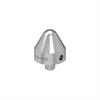 R-RCS-75-20 - Ø0.75 in x 0.75 in 303 stainless steel resting cone with 1/4-20 thread