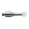 A-5004-2914 - M2 Ø3 mm zirconia ball, stainless steel stem, L 10 mm, EWL 7 mm
