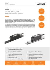 Data sheet:  HiLin - High-accuracy Linear Magnetic Encoder System