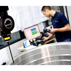 Escribano case study - REVO® scanning a large bore on an aerospace component.