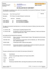 Declaration of conformity:  TSI3 Product Family - UKD 2021-00630