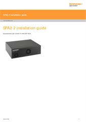 Installation guide:  SPA2-2