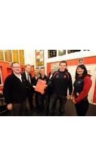 Renishaw makes presentation to Gloucester Rugby's education scheme