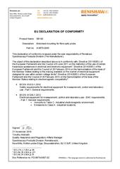 Declaration of conformity:  SB100