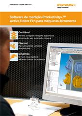 Folheto:  Software de medição Productivity+™ Active Editor Pro para máquinas-ferramenta