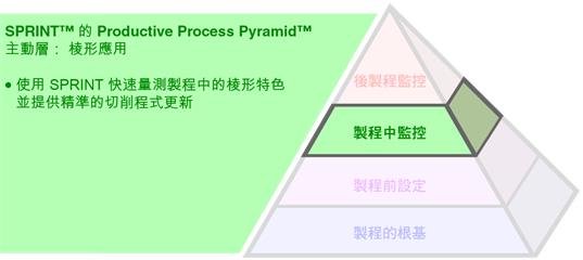 SPRINT™ 的 Productive Process Pyramid™ 主動層： 棱形應用