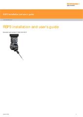 Installation & user's guide:  RSP3