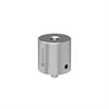 R-SA-8-20 - Ø1.00 in × 1.00 in 303 stainless steel standoff adaptor with 1/4-20 bottom and M8 top thread