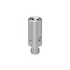 R-S-37575-20 - Espaciador de acero inoxidable 303 de Ø0,375" × 0,75" con rosca 1/4-20