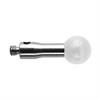 A-5003-2186 - M2 Ø5 mm zirconia ball, stainless steel stem, L 10 mm, EWL 10 mm