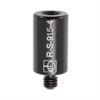 R-S-915-4 - Espaciador de aluminio de Ø9 mm × 15,0 mm con rosca M4