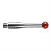 A-5000-7606 - M3 Ø4 mm ruby ball, stainless steel stem, L 21 mm, EWL 17.2 mm