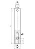 A-5555-2478 - M2 不鏽鋼，90° 測針座，L 30 mm，DS 1 mm，用於 ZEISS 應用項目