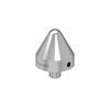 R-RCS-25-8 - Cono de apoyo de acero inoxidable 303 de 25,4 mm x 25 mm con rosca M8