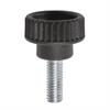 AATK-6 - Tornillo de plástico largo de 15 mm de longitud con cabeza de apriete manual y rosca M6