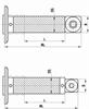 A-5555-3852 - M5 extension for adaptor plate, carbon fibre, ML 241.5 mm, DG/D 11 mm, for Zeiss applications