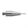 A-5003-1208 - M2 Ø0.3 mm 碳化鎢半球形端測針,L 10 mm,EWL 2.7 mm