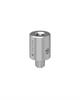 R-S-1315-6 - Espaciador de fijaciones de acero inoxidable 303 de Ø12,7 mm × 15 mm con rosca M6