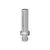 R-S-251-20 - Espaciador de acero inoxidable 303 de Ø0,25" × 1,00" con rosca 1/4-20