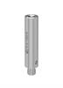 R-S-1350-8 - Espaciador de fijaciones de acero inoxidable 303 de Ø12,7 mm × 50 mm con rosca M8