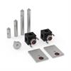 A-8003-2354 - Optik-Montage-Set aus Stahl