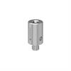 R-S-5075-20 - Espaciador de acero inoxidable 303 de Ø0,50" × 0,75" con rosca 1/4-20