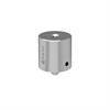 R-SA-20-6 - Adaptador espaciador de acero inoxidable 303 de Ø25,4 mm × 25 mm con rosca inferior M6 y superior 1/4-20