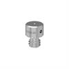 R-S-37525-20 - Espaciador de acero inoxidable 303 de Ø0,375" × 0,25" con rosca 1/4-20