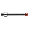 A-5000-6352 - M4 Ø5 mm ruby ball, stainless steel stem, L 30 mm, EWL 26 mm