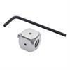 A-5003-5683 - M5 至 M2 鈦製方塊體，L 15 mm，W 15 mm