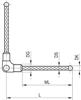 A-5004-3284 - M3 90° 1/2 星形測針,Ø3 mm 紅寶石球,碳纖維測針桿,ML 31 mm,適用於 ZEISS 應用項目