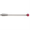 A-5003-4802 - M4 Ø8 mm ruby ball, ceramic stem, L 75 mm, EWL 75 mm