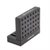 R-PCV-507540-10-4 - Placa base vertical de 63,5 mm x 76,2 mm x 38,1 mm con rosca M4