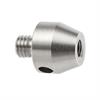 A-5003-0856 - M5 至 M4 不鏽鋼轉接器,L 9 mm