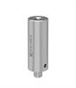 R-S-1950-8 - Espaciador de acero inoxidable 303 de Ø19,1 mm × 100 mm con rosca M8